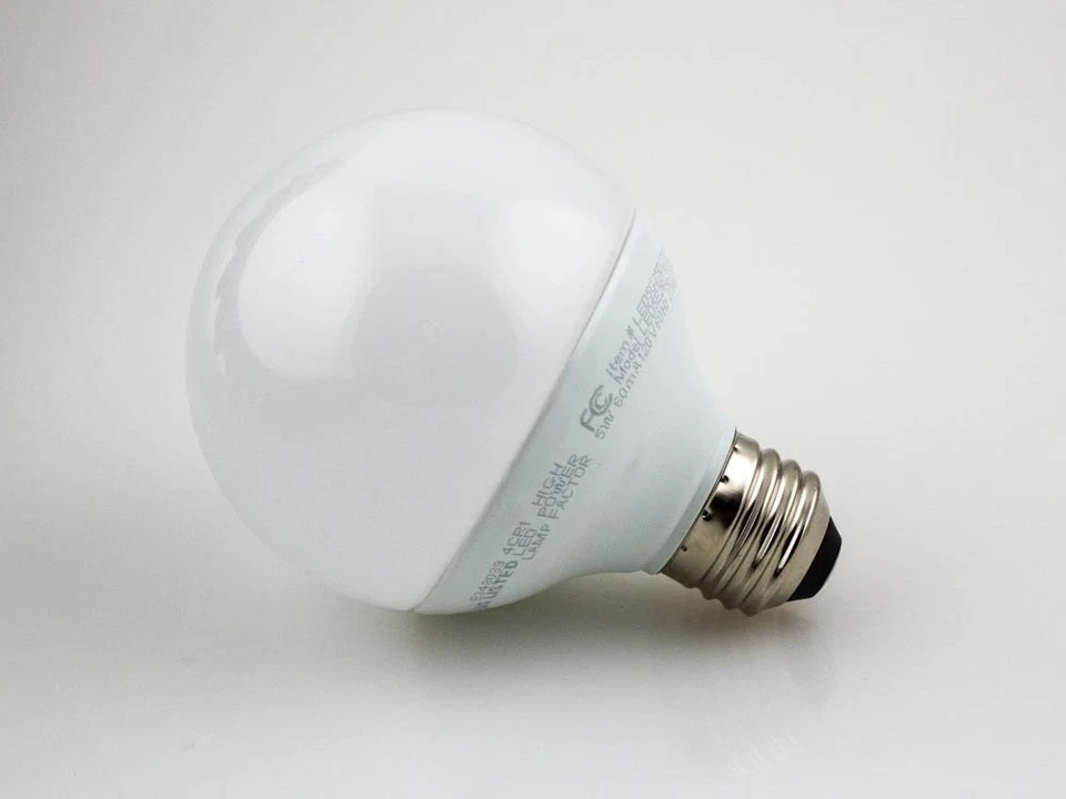 TCP Dimmable 5W G25 Globe LED Bulb - Image 2 of 4