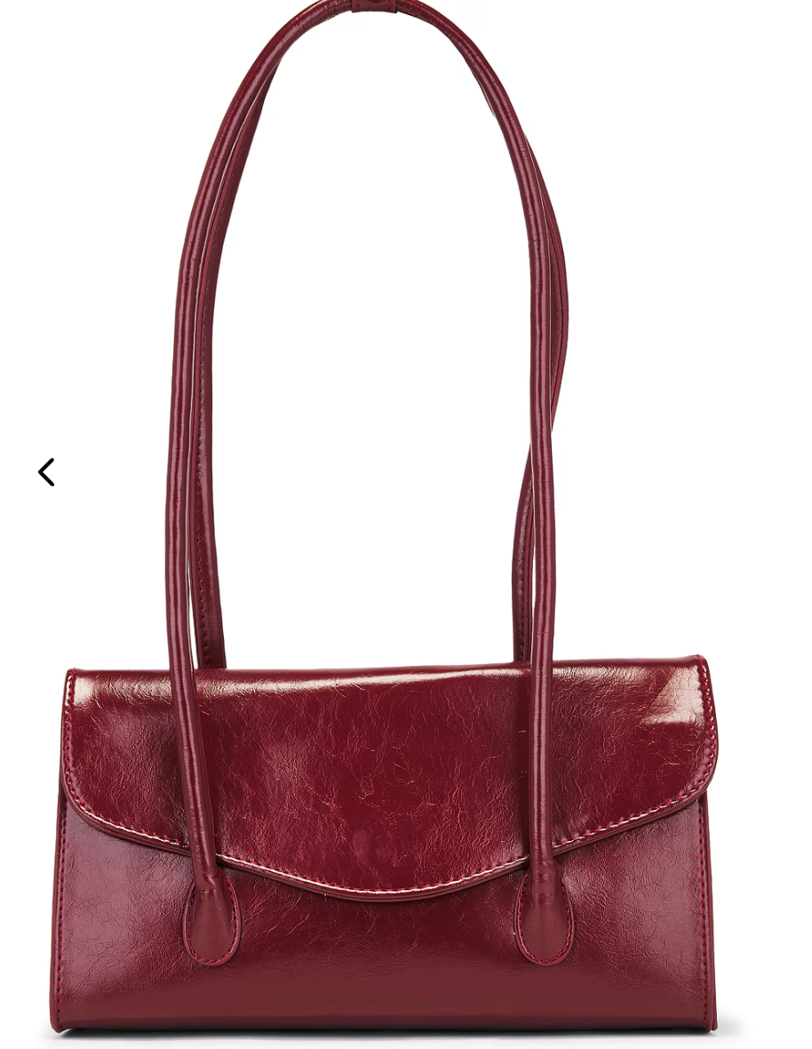 Patent Leather Shoulder Bag 8 Other Reasons Burgundy MSRP 129