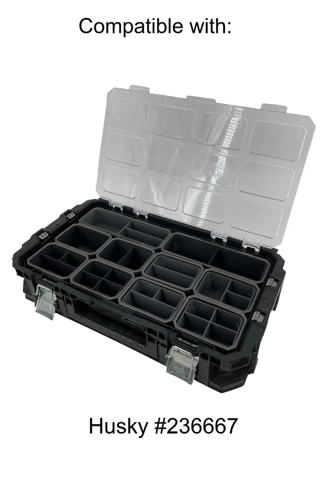 Husky Connect Organizer Compatible Small Nesting Cup Bin - Image 2 of 4