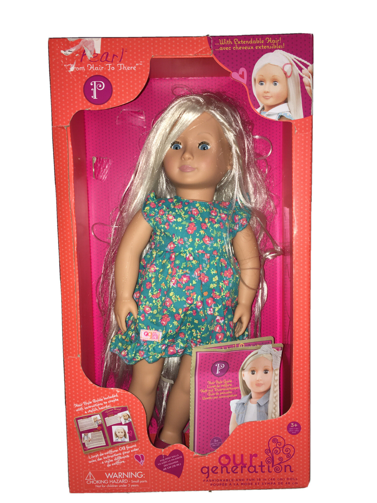 our generation hairgrow doll