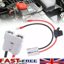 1* For Anderson Plug Lead-Lug M8 Terminal-Battery Cable Charging Connector 50A.