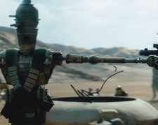 TAIKA WAITITI signed Autogramm 20x25cm STAR WARS MANDO in Person autograph COA