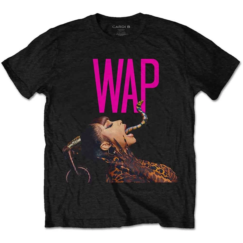 T-shirt Cardi B Cool Tour - Marque Gildan - Unisexe, Coupe Regular - Neuf Avec étiquettes