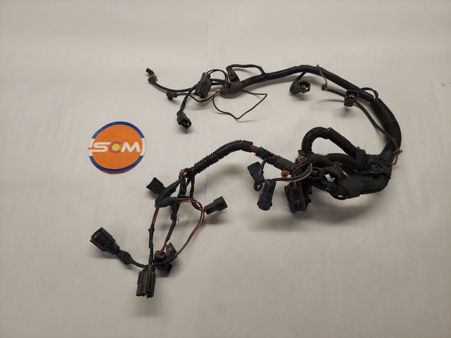 198693 Mustang Fuel Injector Wiring Harness 5.0L 302 V8 Foxbody OEM eBay