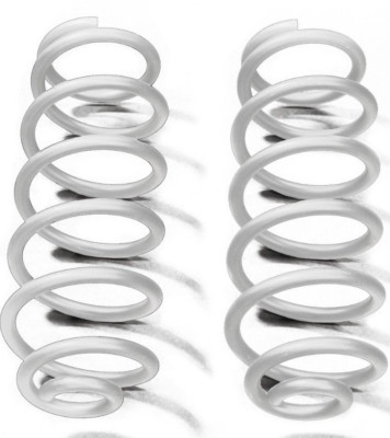 Cloud White Rear Coil Springs For Jeep Wrangler JK 2007-2018 With 2.5'' Lift