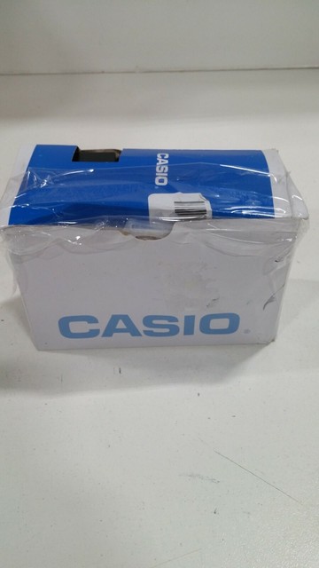 casio men's silver tone 25 memory calculator databank watch