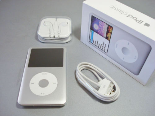 Brand New Apple iPod classic 7th Generation Silver (120 GB
