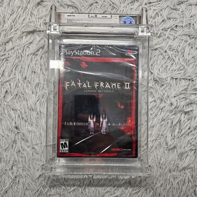 Fatal Frame II Crimson Butterfly WATA 9.6 A++ SEALED Graded Sony Playstation 2