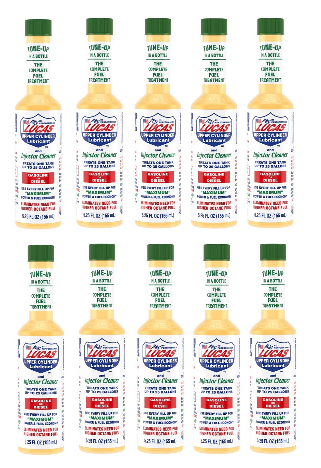 10020 Case Of 10 5.25 Oz. Bottles Fuel Additivea For Diesel 