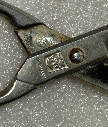 Vintage German Scissors Two Palms Commonwealth of Australia Stamped - Picture 6 of 7