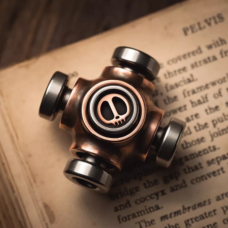 Lautie 2099 SAM X-BONE S.SteelHand Gyro EDC Fidget Spinner