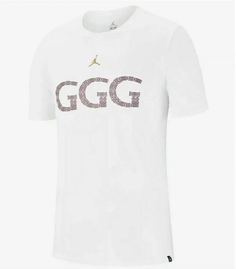 Nike Jordan Triple G "GGG" Gennady Golovkin Limited Edition T-shirt AQ8818 2XL - Image 2 of 2