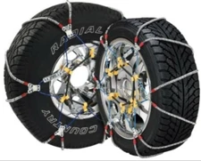 Peerless SZ131 Super Z6 Cable Tire Chain for Passenger, SUV, LT, 4X4 (Set of 2)