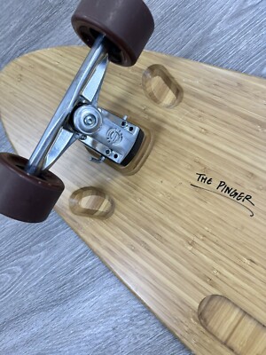 Hamboards Huntington Beach The Pinger Bamboo Longboard Skateboard