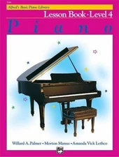 ALFREDS BASIC PIANO COURSE LESSON BOOK 4 by , Acceptable Book