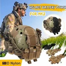 Tactical Helmet Battery Pouch MK2 Battery Pack M-LOK Helmet Counterweight Pack
