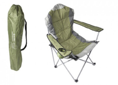 berkley fishing chair Summit Padded Folding Camping denier fabric seat on a strong Summit Berkley Padded Relaxer, Chair,