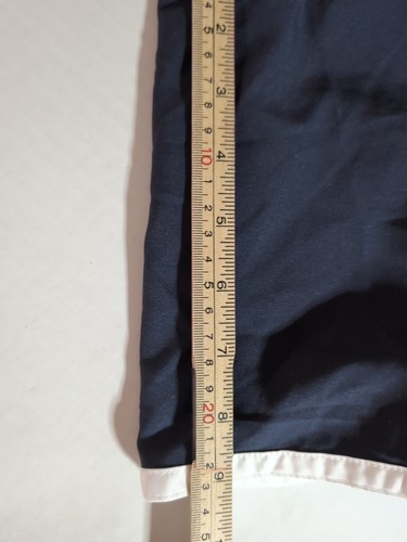 Speedo Mens XL Swim Board Shorts Trucks Navy Blue Pockets Drawstring Elastic - Picture 3 of 8