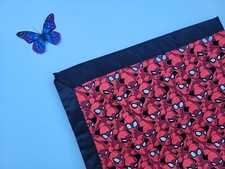 Lovely Spider face Print Cotton Baby/Toddler Half Quilt Blanket 36 x 45