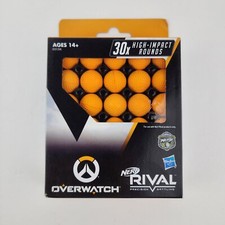 2018 NERF Hasbro Rival Overwatch Balls 30x High Impact Rounds 30x Pack New NIB