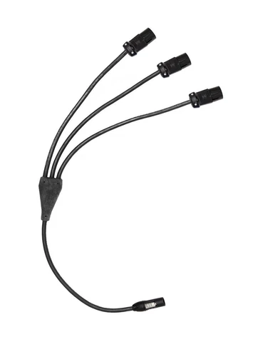 Power Y Cable 1 True1 Male to Fanout 3 L6-20 Female A Connectors 12 AWG 30 ft