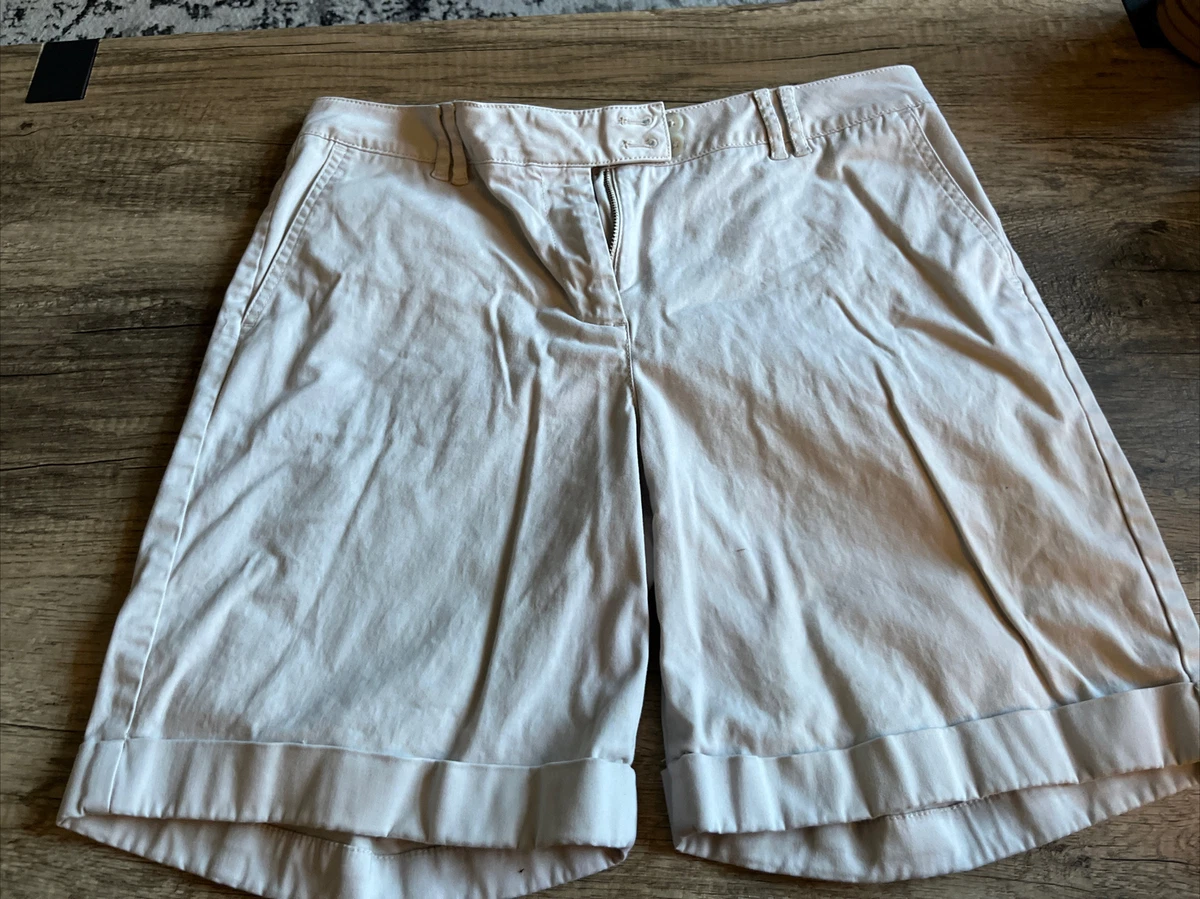 Flat front shop khaki shorts
