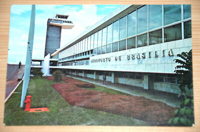 42251 Postcard Aircraft International Airport Brasil Turistico Airport 8 - Brasilia DF