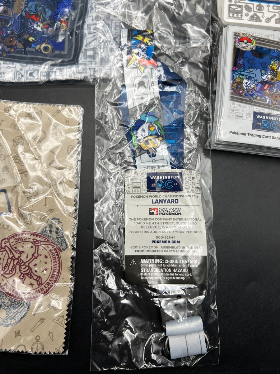 2017/2019 Pokemon World Championships Memorabilia Lot of 12 NEW | eBay