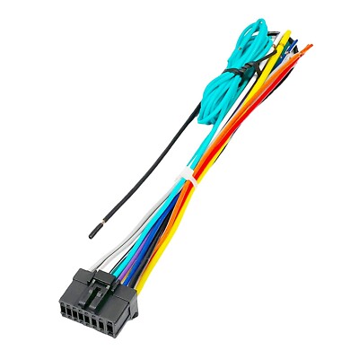 Wire Harness 16-pin Replacement for Pioneer Car Radio AVIC-X7115BT AVICX7115BT