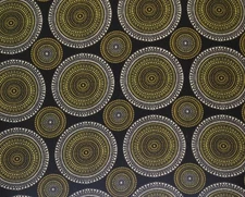 MILL CREEK MONDO ECLIPSE GEOMETRIC CIRCLE OUTDOOR INDOOR FABRIC BY THE YARD 54"W