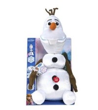 Disney Frozen Pull Apart and Talkin' 15" Plush Olaf Snowman Stuffed  New