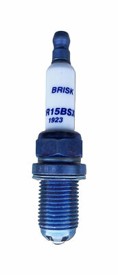 Brisk DR15BSXC Spark Plug Premium EVO 14mm Thread 19mmR Heat 15 Gasket