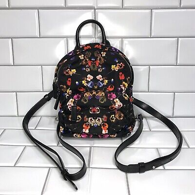 Givenchy Tech Twill Nano Floral Print Backpack