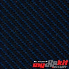 Hydrographics Film Hydro Dipping Water Transfer Print Film DD-986 Blk/Blue Carbo