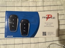 Prestige APS25E One-Way 3-Button 500 FT Keyless Remote Car Alarm Security System