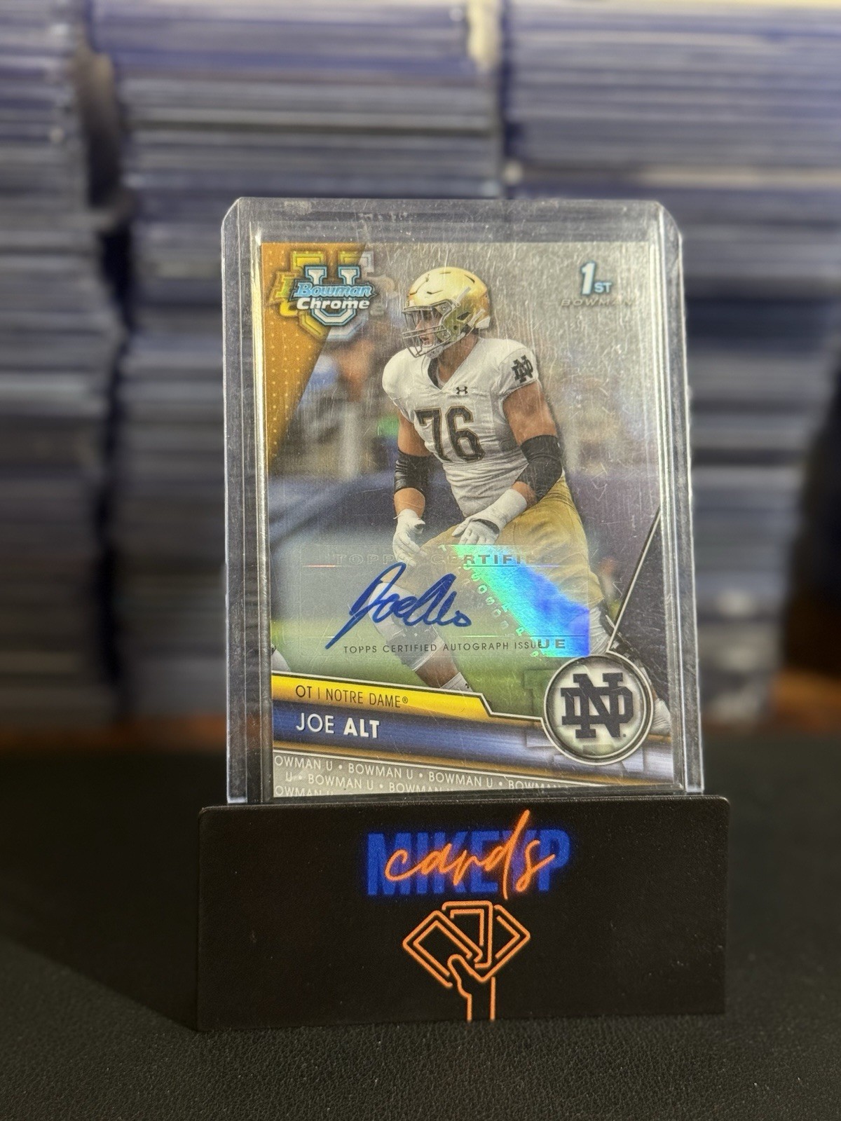 2023 Bowman University Chrome - Chrome Prospect Autographs Joe Alt #111 (AU, RC)