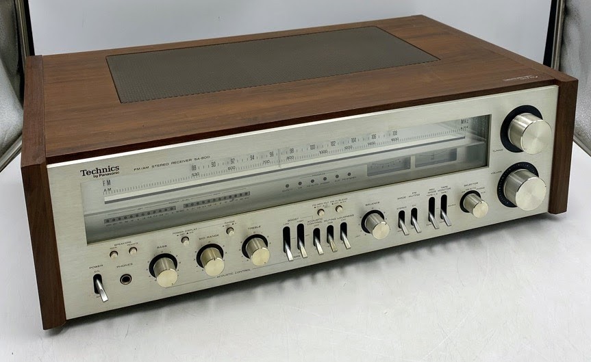 Vintage Technics Panasonic SA-800 Am/FM Stereo Receiver, 125W RMS