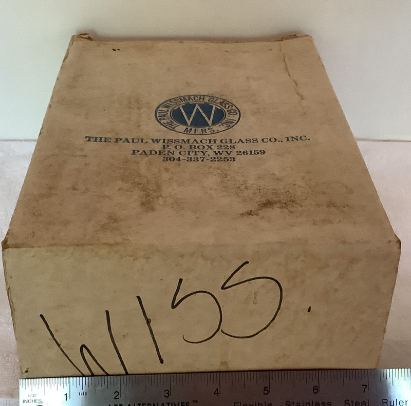 Vintage Paul Wissmach Glass Co Sample Set 155 Pieces 11.5 lbs. FREE SHIPPING