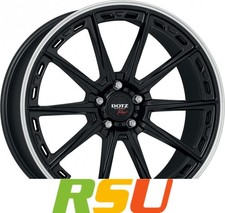 Dotz Sonoma black matt/polished lip 8.5x20" ET47 LK5 120 ML 72.6 Alufelgen 20...