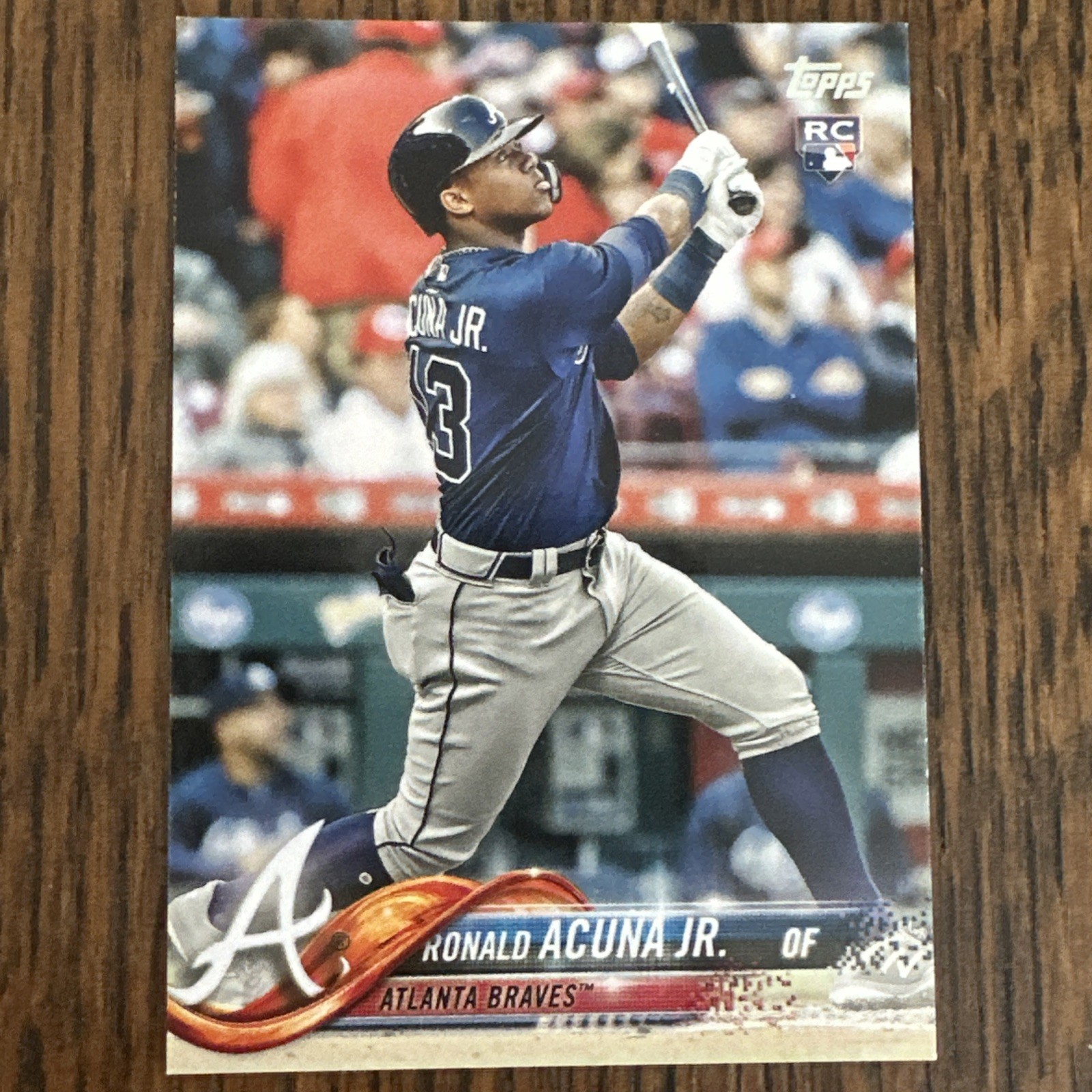2018 Topps Update Rookie #US250 Ronald Acuna Jr RC Braves All Star