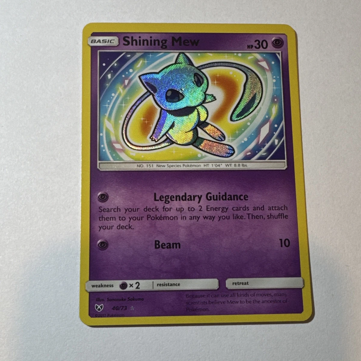 Shining Mew Pokémon TCG Cards for sale | eBay