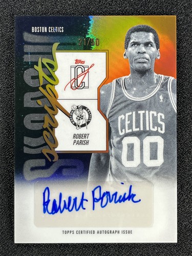 2025 Topps Signature Robert Parish Gold (RAW)