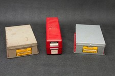 Vintage Lot Kodak 2x Kodaslide Compartment File 1x Ready-File Slide Storage Boxe