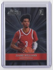 - 2021-22 Wild Card Alumination Ziaire Williams Rookie Memphis Grizzlies #ABC-78