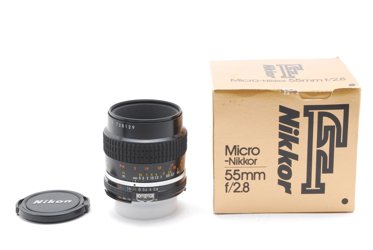 Nikon AI-S f/2.8 Camera Lenses 55mm Focal for sale - eBay