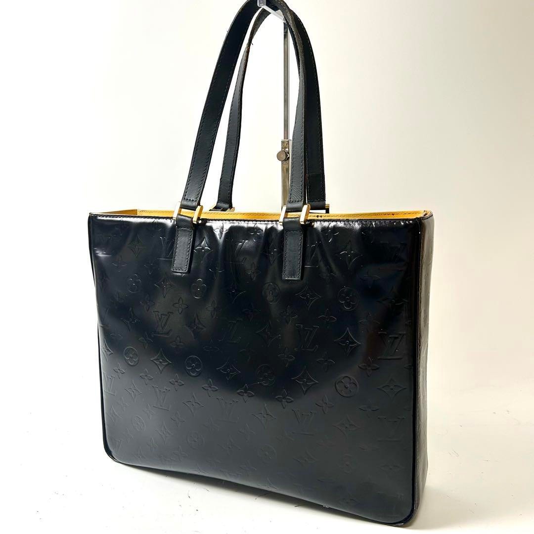 Louis Vuitton Vernis Columbus Authentic Shoulder Tote Bag 761639