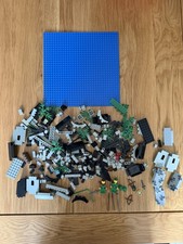 LEGO 6077 Forestmen River Fortress 1989 Castle Set – Mostly Complete