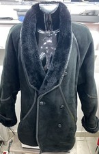 Montone shearling donna taglia 46 colore nero cod. AE80