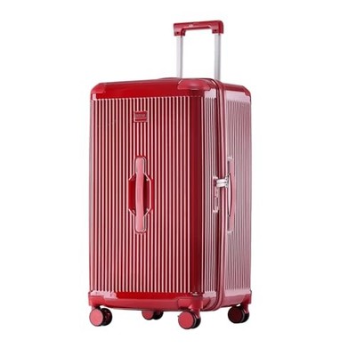 LIGHTGO Ultra-Lightweight PC+ABS Suitcase with TSA Lock & 20inch Brilliant Red