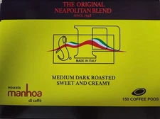 Passalacqua Manhoa - ESE Espresso Pod - 40 Count Bulk Package or 150 Count Box